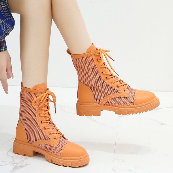 rimocy breathable mesh ankle boots for women summer 2020 fashion hollow out lace up ladies cool boots platform flat casual shoes, Black
rimocy breathable mesh ankle boots for women summer 2020 fashion hollow out lace up ladies cool boots platform flat casual shoes, Black