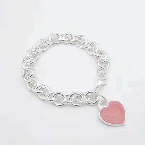 charm bracelets sterling silver 925 classic fashion trend glamour lady heart shaped bracelet jewelry, Golden;silver
charm bracelets sterling silver 925 classic fashion trend glamour lady heart shaped bracelet jewelry, Golden;silver