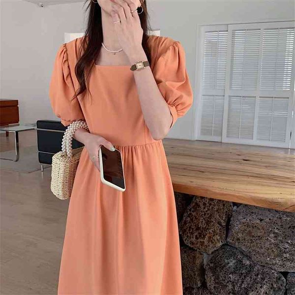 casual dresses 2021 minimalist solid elegant loose chic square collar office lady streetwear retro summer long vestidos elee, Black;gray
casual dresses 2021 minimalist solid elegant loose chic square collar office lady streetwear retro summer long vestidos elee, Black;gray