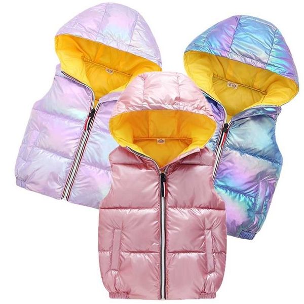 children waistcoat outerwear winter sleeveless coats kids clothes warm hooded cotton vest baby boys girls shiny down 211203, Camo
children waistcoat outerwear winter sleeveless coats kids clothes warm hooded cotton vest baby boys girls shiny down 211203, Camo
