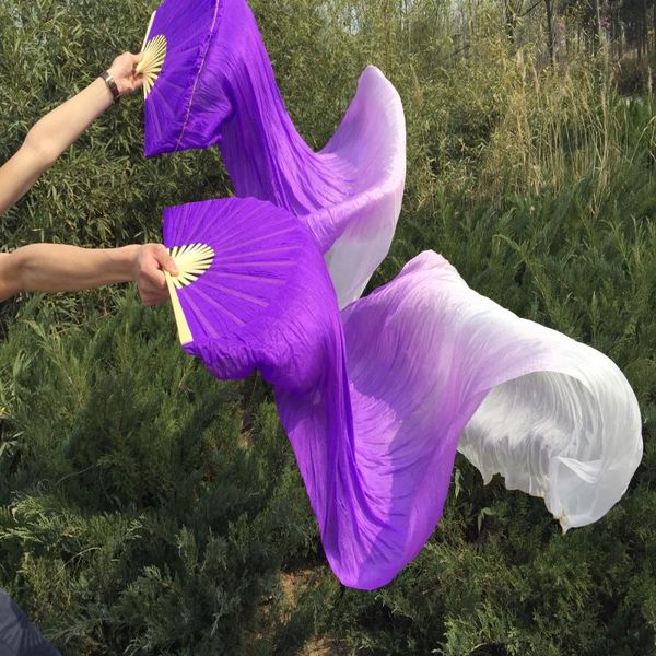 2021 100% silk veil belly dance fan purple/white 1 pair(left+right) 1.8m, Black;red
2021 100% silk veil belly dance fan purple/white 1 pair(left+right) 1.8m, Black;red