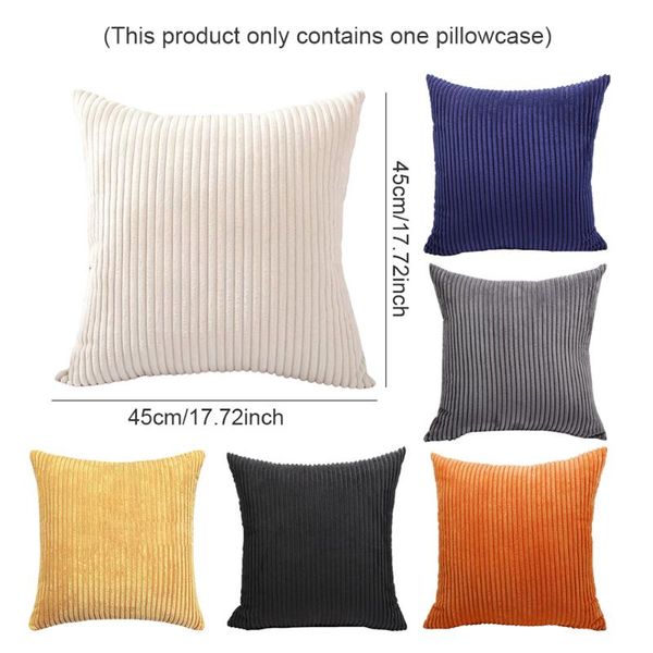 cushion/decorative pillow cushion cover square throw case pillowcases for sofa couch 45x45cm(no filler)corduroy striped
cushion/decorative pillow cushion cover square throw case pillowcases for sofa couch 45x45cm(no filler)corduroy striped