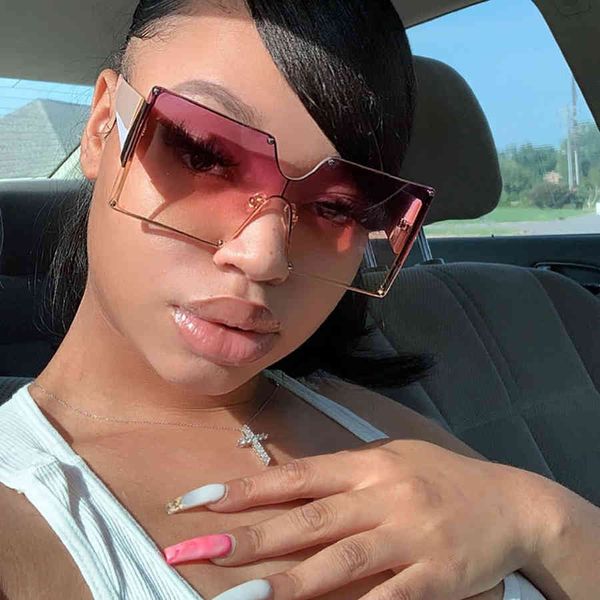 designer sunglasses fashion square women brand 2021 oversized sun glasses for men rivet one piece sunglases gafas de sol mujer, White;black
designer sunglasses fashion square women brand 2021 oversized sun glasses for men rivet one piece sunglases gafas de sol mujer, White;black