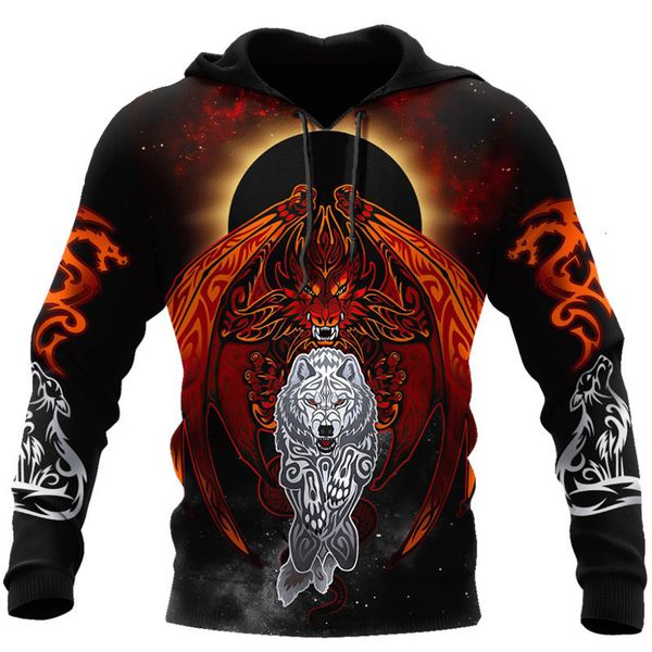 women hoodie new fashion s dragon and wolf 3d all over printed zipper sweatshirt pullover casual jacket, Black
women hoodie new fashion s dragon and wolf 3d all over printed zipper sweatshirt pullover casual jacket, Black