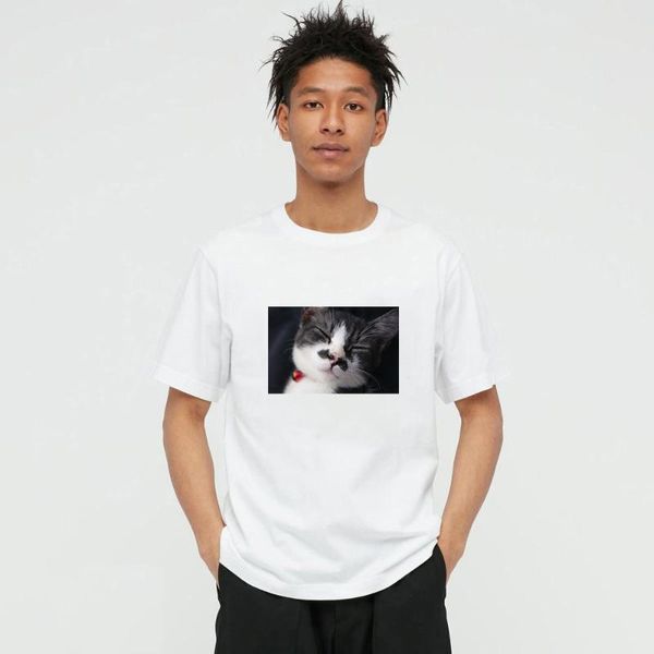 men's t-shirts summer style cat po 100% cotton mens and women's t-shirt casual o-neck short sleeve tees for men 47b47w, White;black
men's t-shirts summer style cat po 100% cotton mens and women's t-shirt casual o-neck short sleeve tees for men 47b47w, White;black