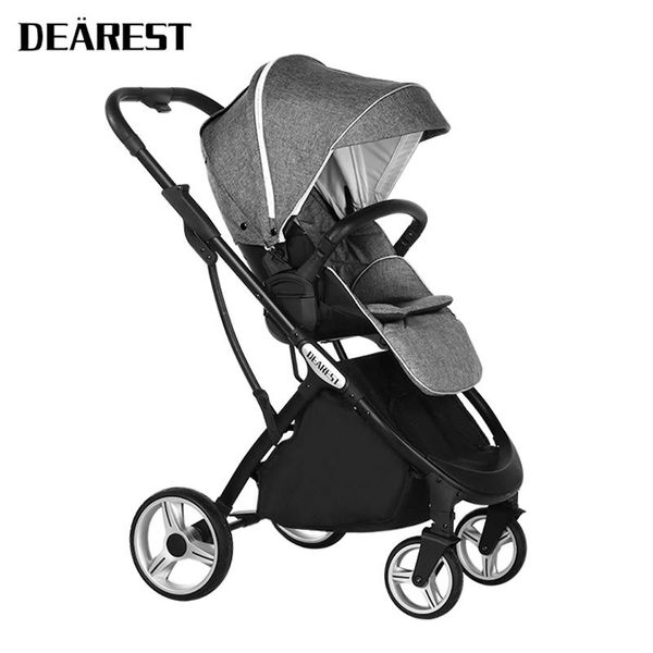 strollers# dearest 1108 two-way detachable seat high view stroller can add car