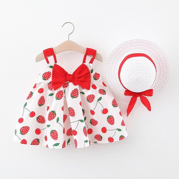 girl's dresses 2021summer baby girls embroidery dress with cap, Red;yellow
girl's dresses 2021summer baby girls embroidery dress with cap, Red;yellow