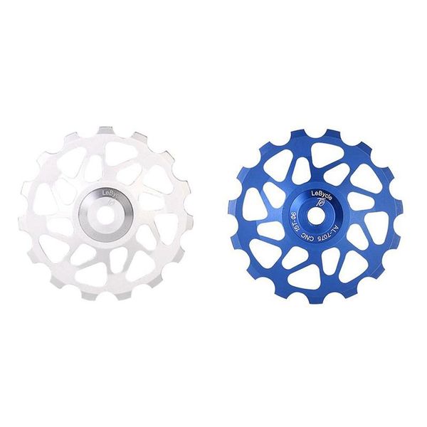 tools 2set lebycle 15t 7075 mtb bicycle rear derailleur pulley jockey road bike guide roller tensioner part silver & blue
tools 2set lebycle 15t 7075 mtb bicycle rear derailleur pulley jockey road bike guide roller tensioner part silver & blue