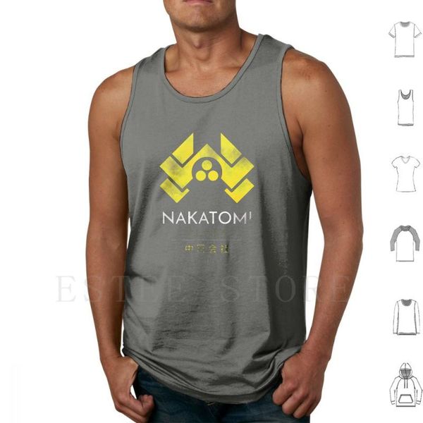 men' tank nakatomi plaza vest square jungle crystal mcclain john bruce willis yippie kai ei el terrorist 80, White;black
men' tank nakatomi plaza vest square jungle crystal mcclain john bruce willis yippie kai ei el terrorist 80, White;black