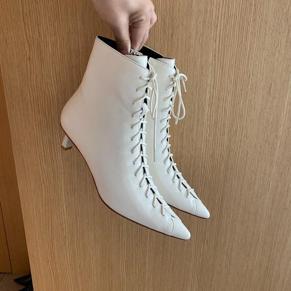 boots gladiator cross tied women ankle beige leather short knight bottine femmes vintage kitten heels prom party botas zapatos, Black
boots gladiator cross tied women ankle beige leather short knight bottine femmes vintage kitten heels prom party botas zapatos, Black