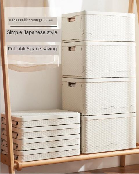 storage drawers folding box moisture-proof dustproof waterproof plastic household wardrobe clothing
storage drawers folding box moisture-proof dustproof waterproof plastic household wardrobe clothing
