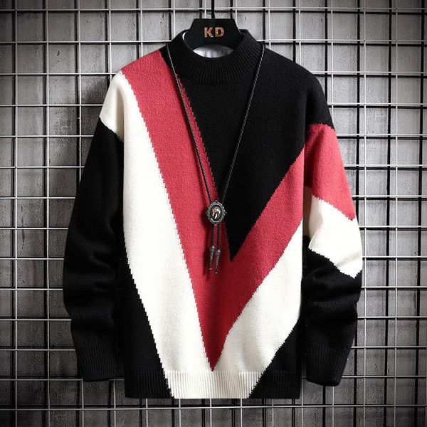 men's sweaters black sweater men turtleneck pullover knit harajuku hip hop streetwear soft warm mens jumpers clothes, White;black
men's sweaters black sweater men turtleneck pullover knit harajuku hip hop streetwear soft warm mens jumpers clothes, White;black