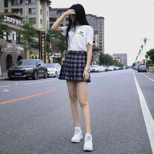 preppy harajuku pleat skirt women style plaid s mini cute japanese school uniforms ladies jupe kawaii, Black
preppy harajuku pleat skirt women style plaid s mini cute japanese school uniforms ladies jupe kawaii, Black