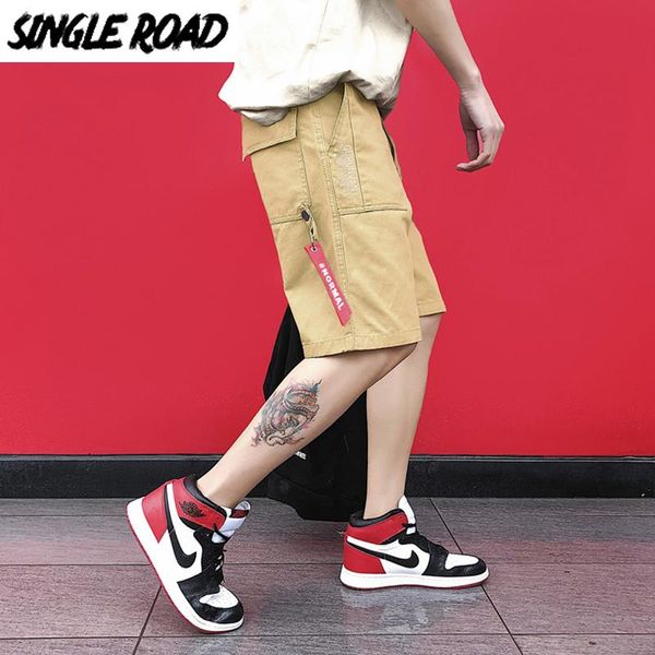 singleroad mens shorts men 2021 hip hop japanese streetwear summer solid shorts male casual knee length joggers for men, White;black
singleroad mens shorts men 2021 hip hop japanese streetwear summer solid shorts male casual knee length joggers for men, White;black