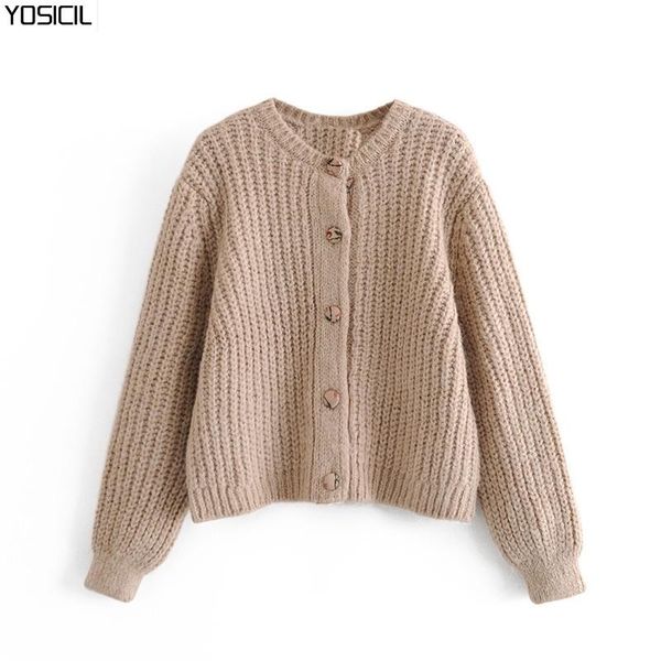 yosicil women fashion button knitted cardigan sweaters 2021 female o lantern long sleeve outerwear casual ladies, White
yosicil women fashion button knitted cardigan sweaters 2021 female o lantern long sleeve outerwear casual ladies, White