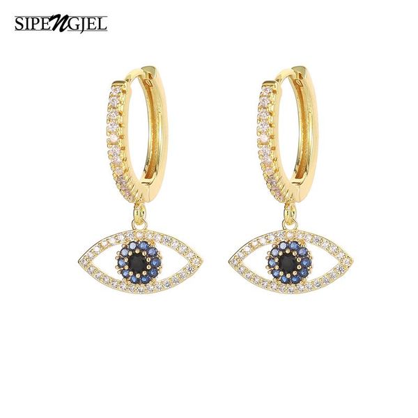 hoop & huggie sipengjel fashion personality gold earrings hip hop black evil eye dangle for women jewelry gifts 2021, Golden;silver
hoop & huggie sipengjel fashion personality gold earrings hip hop black evil eye dangle for women jewelry gifts 2021, Golden;silver