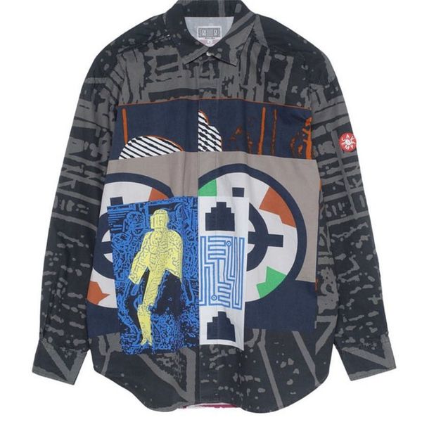 2021 new vintage cavempt c.e popup layer big men women cav empt shirts japanese fashion oversized shirt mens clothing 191u, White;black
2021 new vintage cavempt c.e popup layer big men women cav empt shirts japanese fashion oversized shirt mens clothing 191u, White;black