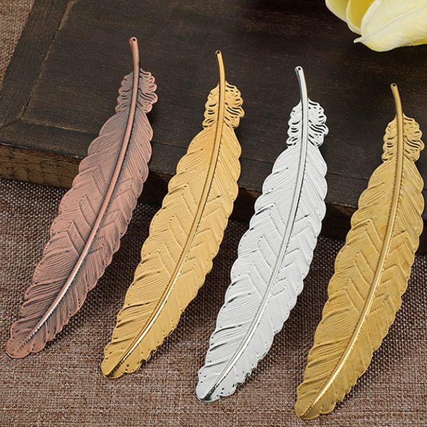 feather bookmarks gold silver metal bookmarker for book holder office school gift supplies
feather bookmarks gold silver metal bookmarker for book holder office school gift supplies