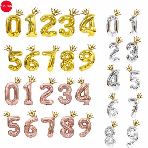 party decoration number balloons 40 inch gold and silver rose digital mini crown aluminum membrane balloon combination sphere ballon
party decoration number balloons 40 inch gold and silver rose digital mini crown aluminum membrane balloon combination sphere ballon