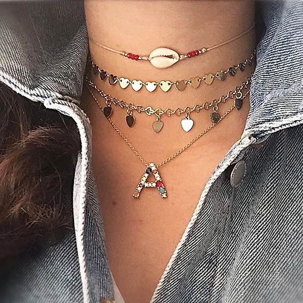 26 letter necklace for women girls fashion jewelry colorful crystal english initial alphabet a-z necklaces adjustable name pendant sweater c, Silver
26 letter necklace for women girls fashion jewelry colorful crystal english initial alphabet a-z necklaces adjustable name pendant sweater c, Silver