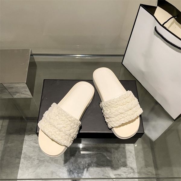 official website 70% off outlet summer new thick bottomed women's slippers handmade beaded flat vacation shoes, Black
official website 70% off outlet summer new thick bottomed women's slippers handmade beaded flat vacation shoes, Black