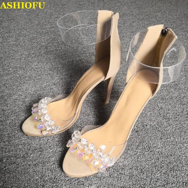 dress shoes ashiofu arrival women high heel sandals pvc leather crystals party prom fashion real-pics, Black
dress shoes ashiofu arrival women high heel sandals pvc leather crystals party prom fashion real-pics, Black