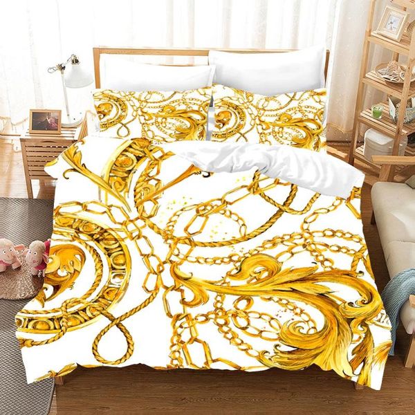 baroque art gorgeous golden bedding set luxury home decor bed linen set 2/3 piece with pillowcase single full size double
baroque art gorgeous golden bedding set luxury home decor bed linen set 2/3 piece with pillowcase single full size double