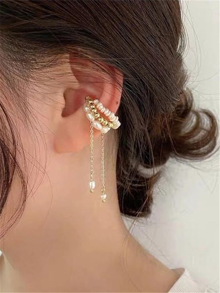 stud freshwater pearl ear bone earring magnet personality fashion without pierced earrings women travel wedding accessories, Golden;silver
stud freshwater pearl ear bone earring magnet personality fashion without pierced earrings women travel wedding accessories, Golden;silver