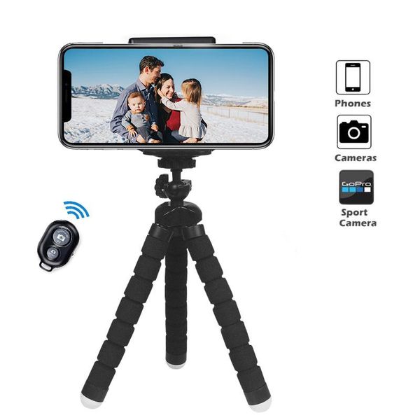 mini flexible sponge ocs tripod with bluetooth remote control wireless control---compatible with cell phones, sport cameras
mini flexible sponge ocs tripod with bluetooth remote control wireless control---compatible with cell phones, sport cameras