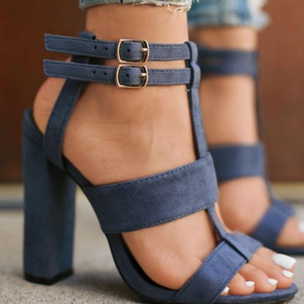 navy heel party high heels buckle shoes parkside wind suede leather girl's sandals woman khaki sandals ankle strap heels .5cm, Black
navy heel party high heels buckle shoes parkside wind suede leather girl's sandals woman khaki sandals ankle strap heels .5cm, Black