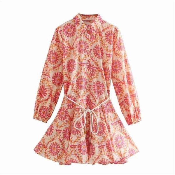 za blue print belt shirt womens dresses elegant long sleeve summer mini female fashion flounced hem vestidos, Black;gray
za blue print belt shirt womens dresses elegant long sleeve summer mini female fashion flounced hem vestidos, Black;gray