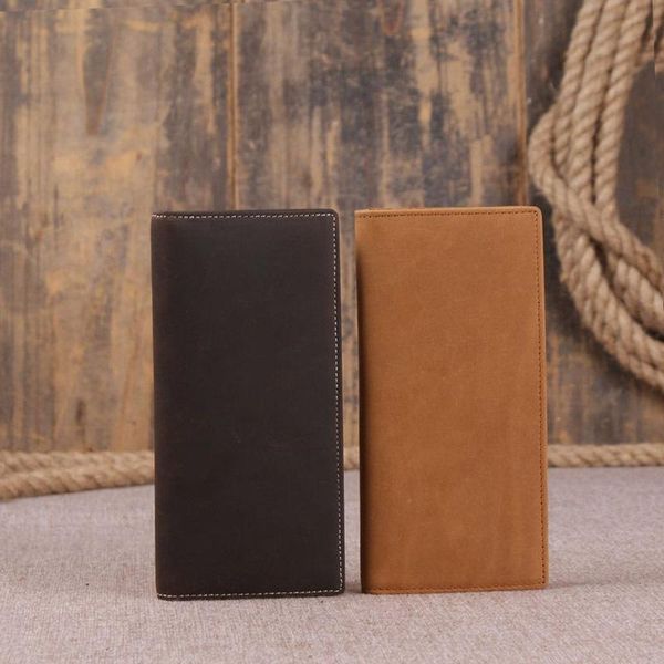 wallets style men's women's long suit wallet genuine leather clutch bag handmade card bit more, Red;black
wallets style men's women's long suit wallet genuine leather clutch bag handmade card bit more, Red;black