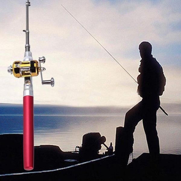 boat fishing rods portable pocket mini pole aluminum alloy pen shape rod with reel wheel outdoor fitting gear
boat fishing rods portable pocket mini pole aluminum alloy pen shape rod with reel wheel outdoor fitting gear
