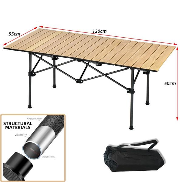 camp furniture outdoor picnic folding table camping aluminium alloy roll-up waterproof durable traveling desk for 120x55x50cm
camp furniture outdoor picnic folding table camping aluminium alloy roll-up waterproof durable traveling desk for 120x55x50cm