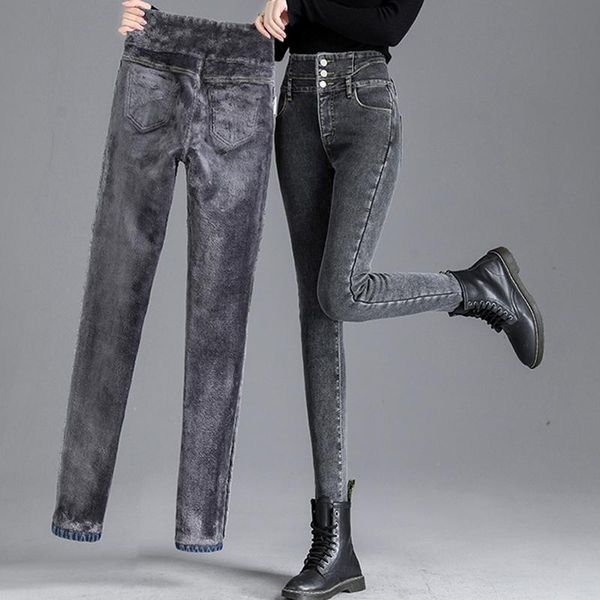 women's jeans tj3216 thin high-waisted leggings all-match korean autumn and winter clothing plus velvet, Blue
women's jeans tj3216 thin high-waisted leggings all-match korean autumn and winter clothing plus velvet, Blue