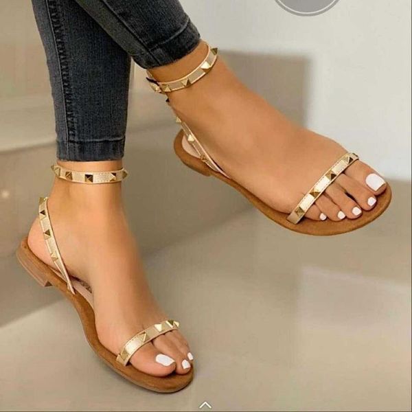 leosoxs fashion casual women sandals flat gladiator sandals women summer shoes rivet plus size 43 beach female footwear, Black
leosoxs fashion casual women sandals flat gladiator sandals women summer shoes rivet plus size 43 beach female footwear, Black