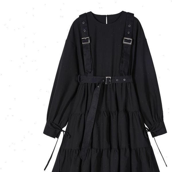 gothic style black long dress women punk long sleeve lace up vintage midi dresses 2021 fashion halloween cosplay loose vestidos, Black;gray
gothic style black long dress women punk long sleeve lace up vintage midi dresses 2021 fashion halloween cosplay loose vestidos, Black;gray
