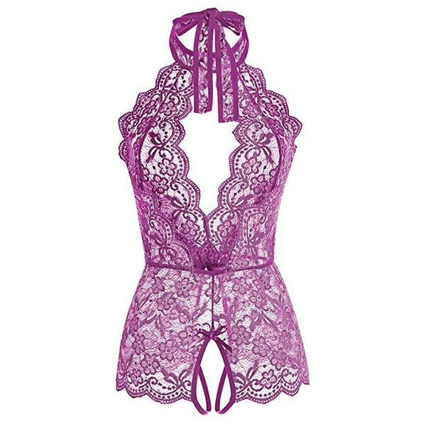 women mesh hollow jumpsuit solid color lace breathable cosplay underwear for home sn-hot
women mesh hollow jumpsuit solid color lace breathable cosplay underwear for home sn-hot