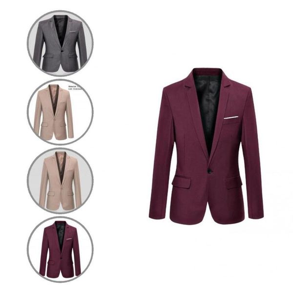 men's suits & blazers classic business blazer flap pockets soft texture lapel slim men formal, White;black
men's suits & blazers classic business blazer flap pockets soft texture lapel slim men formal, White;black