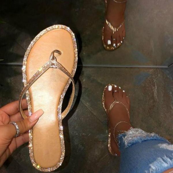 slippers summer women crystal glitter flat soft bling female candy color flip flops indoor ladies slides beach shoes, Black
slippers summer women crystal glitter flat soft bling female candy color flip flops indoor ladies slides beach shoes, Black