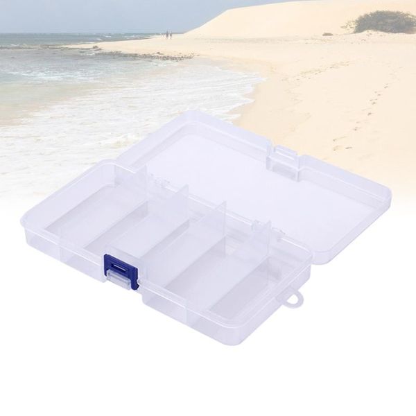 fishing accessories 5 grids portable plastic transparent tool tackle box impact resistant bait
fishing accessories 5 grids portable plastic transparent tool tackle box impact resistant bait