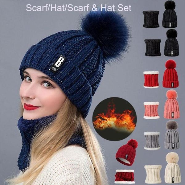 beanies winter knitted hats for women girls thick plush bonnet skullies beanie caps scarf set protect neck face warm
beanies winter knitted hats for women girls thick plush bonnet skullies beanie caps scarf set protect neck face warm