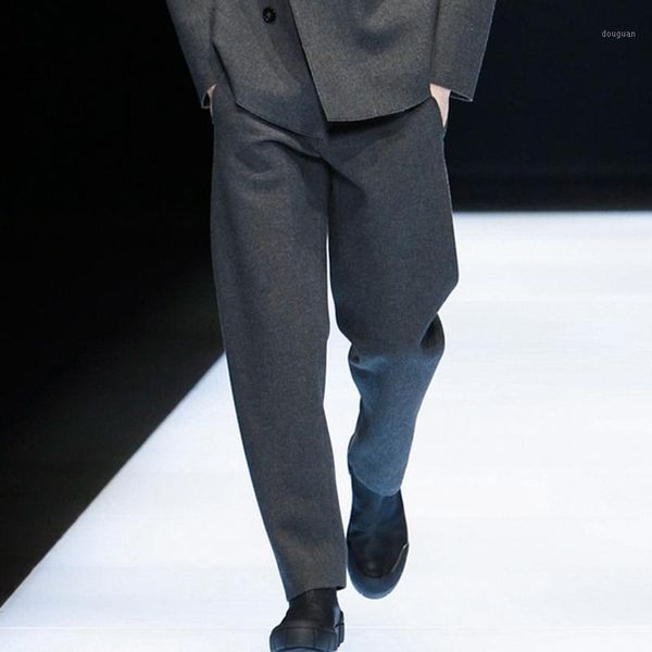 men's pants casual cashmere wool loose large 2021 autumn winter overalls small leg harlan, Black
men's pants casual cashmere wool loose large 2021 autumn winter overalls small leg harlan, Black