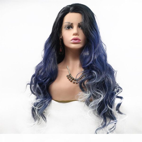 synthetic natural hairline wigs cosplay fashionable natural long body wave wig different colors fiber 24 inch, Black
synthetic natural hairline wigs cosplay fashionable natural long body wave wig different colors fiber 24 inch, Black
