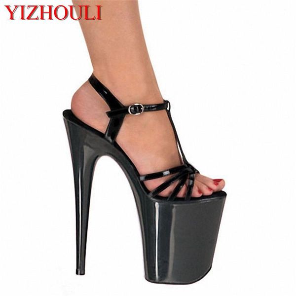 dress shoes fashion 8 inch platform black tee with 20 cm high heels nightclubs sandals women's toes
dress shoes fashion 8 inch platform black tee with 20 cm high heels nightclubs sandals women's toes