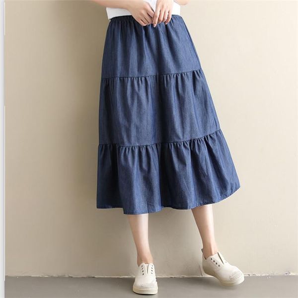 skirts 2021 summer womens brand jeans skirt hight waist ruffled pleated denim plus size autunm long 5xl 6xl 7xl, Black
skirts 2021 summer womens brand jeans skirt hight waist ruffled pleated denim plus size autunm long 5xl 6xl 7xl, Black