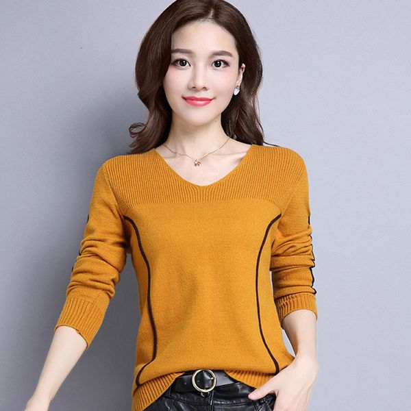 autumn 2021 new female fashion jumpers with long sleeve cleavage knitting jumper short y419 41ar, White;black
autumn 2021 new female fashion jumpers with long sleeve cleavage knitting jumper short y419 41ar, White;black