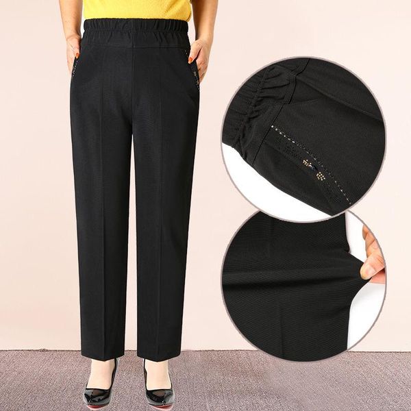 women's pants & capris women 2021 spring autumn fashion long female mother high waist clothing trousers ladies plus size elastic x272, Black;white
women's pants & capris women 2021 spring autumn fashion long female mother high waist clothing trousers ladies plus size elastic x272, Black;white