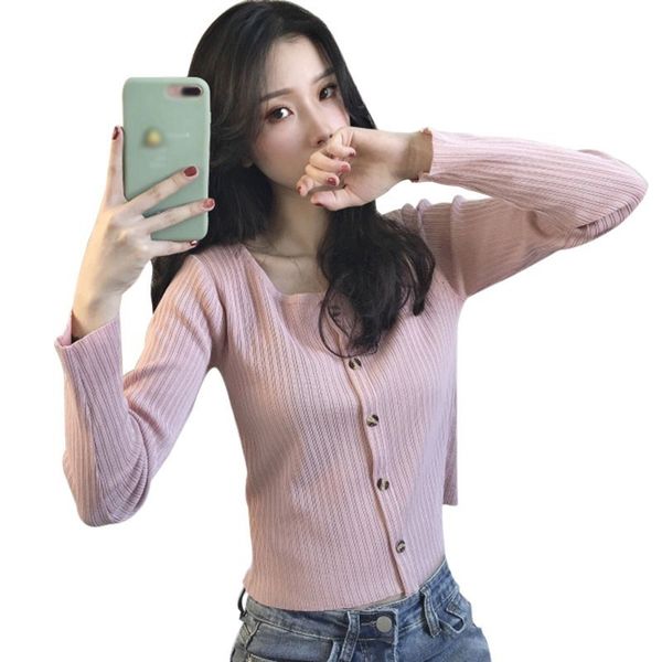 neck quare women t-shirts effects color slim fit all-match used long mouwen vest vetements femmes, White
neck quare women t-shirts effects color slim fit all-match used long mouwen vest vetements femmes, White