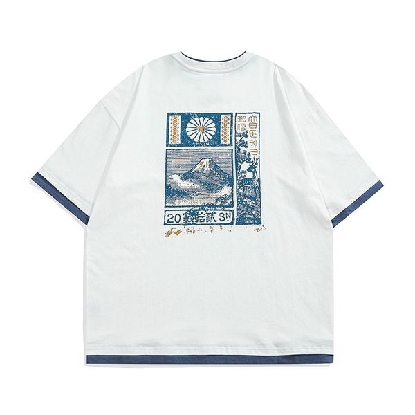 printed fake two piece short t-shirt men's fashion hip hop loose casual half sleeve, White;black
printed fake two piece short t-shirt men's fashion hip hop loose casual half sleeve, White;black